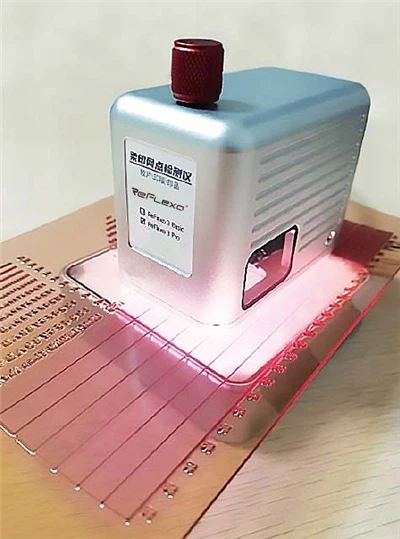 Денситометър за автоматичен флексографски печат